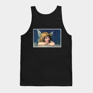 Little Christmas Angel Girl Tank Top